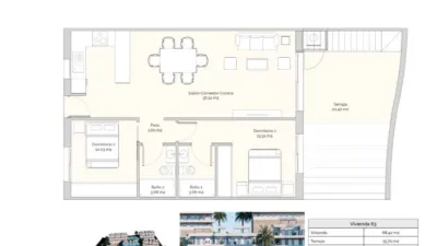 Penthouse at Carrer Doliva, No. 8C photo 29