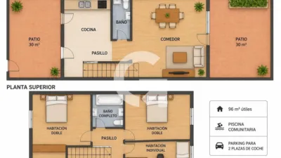 Semi-detached house on Carrer de Linares photo 31