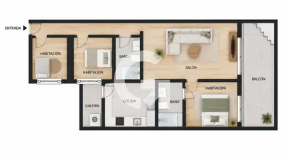 Penthouse on Carrer Doctor Ramon I Cajal photo 37