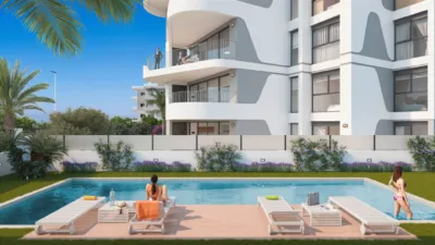 Piso – Guardamar del Segura, Urbanització Pòrtic Mediterrani - Vista 3
