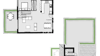 Top-floor apartment on Calle de Almacigo photo 14
