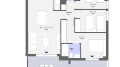 Apartment in Pulpí photo 2