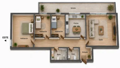 Flat on Calle de la Cuesta, 5 photo 26