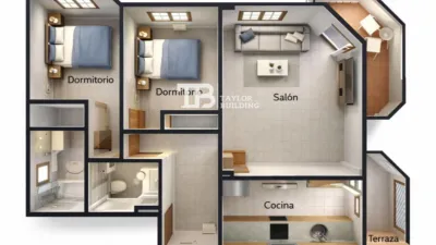 Piso en venta en Calle del Bosque, Peguera (Calvià) de 365.000 €