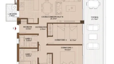Apartment on Calle Pensamiento photo 2