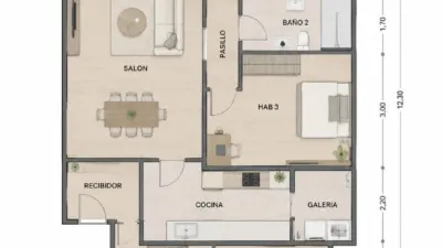 Apartment in Centre-Station Area-Passeig de Joan Maragall photo 26