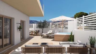 Penthouse on Calle de Coleo photo 12