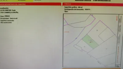 Terreno en venta en Cambre (Santa Maria) - Vista 4