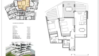 Apartment at Calle Alfonso Fernandez Coronel 24, Floor 2, 4 photo 2