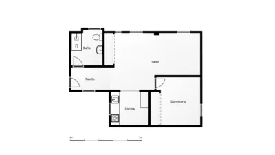 Piso en venta en Calle de Nueva Dentro-Judería, Casco Viejo (Vitoria - Gasteiz) de 175.000 €