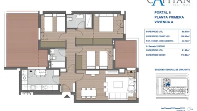 Piso en venta en Calle Joaquín Turina, s/n, El Cónsul-El Romeral-La Colonia Santa Inés (Distrito Teatinos-Universidad. Málaga Capital) de 470.000 €