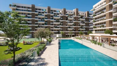 Promoción Residencial INBISA Entrenúcleos, Avenida Manuel Clavero y Ángel López Guisado s/n. Entrenúcleos (Dos Hermanas) de 221.450 €