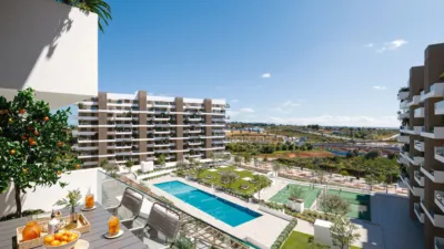 Promoción Residencial INBISA Entrenúcleos, Avenida Manuel Clavero y Ángel López Guisado s/n. Entrenúcleos (Dos Hermanas) de 221.450 €