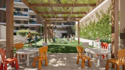 Promoción Residencial INBISA Entrenúcleos, Avenida Manuel Clavero y Ángel López Guisado s/n. Entrenúcleos (Dos Hermanas) de 221.450 €