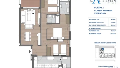 Piso en venta en Calle Joaquín Turina, s/n, El Cónsul-El Romeral-La Colonia Santa Inés (Distrito Teatinos-Universidad. Málaga Capital) de 516.000 €