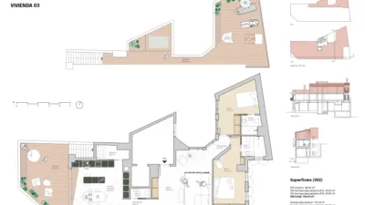 Penthouse on Carrer Major photo 19
