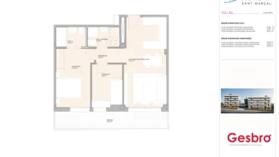 Apartment on Carrer Creu Casas i Sicart, 86 photo 2