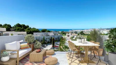 Promoción Célere Baviera Golf, Calle Cortijo Finca Loma Riz s/n. Caleta de Vélez-Lagos (Vélez-Málaga)