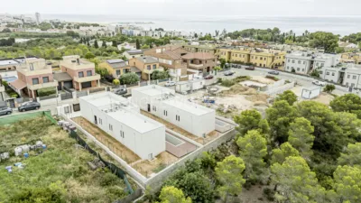 Promoción Viviendas unifamiliares con vista despejadas al mar, Coma-ruga-El Francàs (El Vendrell) de 494.000 €