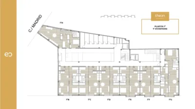 Promoción Residencial Theon, Calle Pinto 20. Centro-Arroyo-La Fuente (Fuenlabrada) de 191.206 €