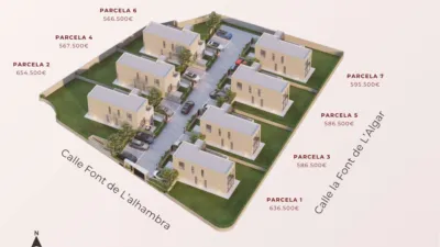 Promoción Marsala Villas, Calle Font del Algar 8. Sant Joan d'Alacant de 566.500 €