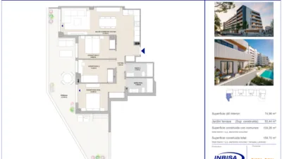 Apartment on Paseo Farnesio, Confluence with Bartolomé de Las Casas, S/N photo 13