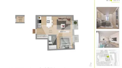Flat on Ronda de Saliente Street, S/N photo 24