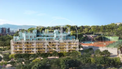 Promoción Exclusiva de obra nueva en Montjuïc, La Marina del Port-Parc de Montjuïc (Distrito Sants-Montjuïc. Barcelona Capital) de 360.000 €