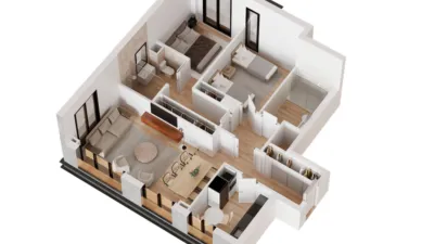 Promoción El Pinar de Caleruega, Calle Caleruega 79. Costillares (Distrito Ciudad Lineal. Madrid Capital) de 930.000 €
