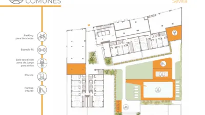 Promoción Célere Tarso, Avenida de Andalucía 16. Santa Clara (Distrito San Pablo-Santa Justa. Sevilla Capital) de 423.900 €