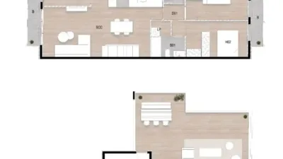 Promoción viviendas alto standing Orient 43, Centre (Sant Cugat del Vallès) de 670.000 €