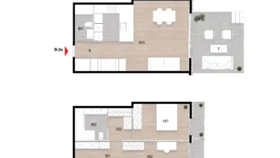 Promoción viviendas alto standing Orient 43, Centre (Sant Cugat del Vallès) de 670.000 €