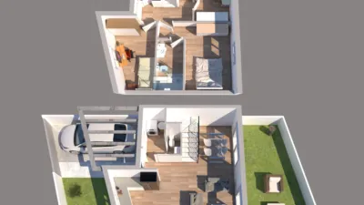 Townhouse in Jun photo 16