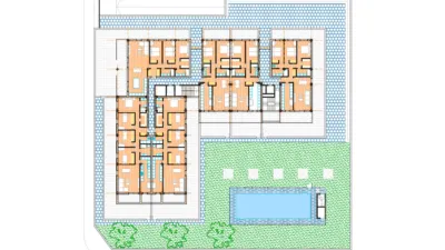 Promoción Edificio QCinco, Calle Tajo y C/ Membrilla s/n. Nuevo Hospital-Larache (Ciudad Real Capital) de 182.500 €