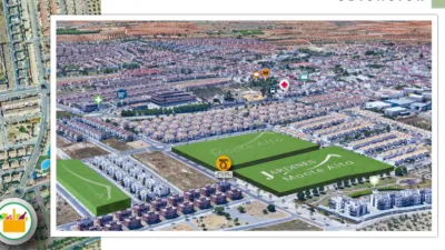 Promoción Jardines de Monte Alto, Avenida Presidente Adolfo Suárez s/n. Espartinas de 260.800 €