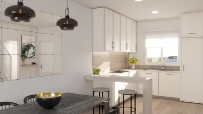 Promoción Jardines de Monte Alto, Avenida Presidente Adolfo Suárez s/n. Espartinas de 260.800 €