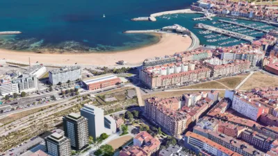 Promoción Arcum Gijón, Calle Diario del Comercio 2-10. El Polígono (Distrito Sur. Gijón) de 342.000 €