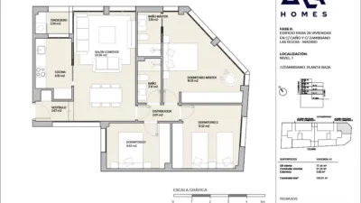 Apartment located at the intersection of C/ Zambrano and C/ del Olmo, S/N photo 2