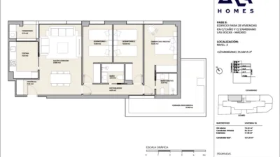 Apartment located at the intersection of C/ Zambrano and C/ del Olmo, S/N photo 2