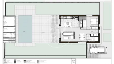Promoción Obra Nueva de Casas independientes con piscina privada en Pobla Vallbona, Calle Lluís Monzonís 13. La Pobla de Vallbona de 685.000 €