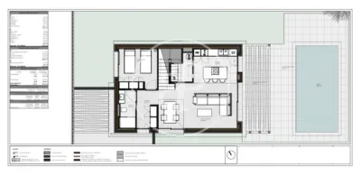 Promoción Obra Nueva de Casas independientes con piscina privada en Pobla Vallbona, Calle Lluís Monzonís 13. La Pobla de Vallbona de 685.000 €