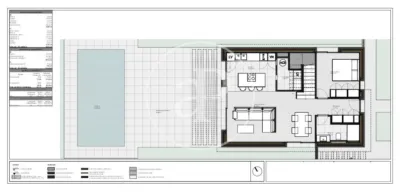 Promoción Obra Nueva de Casas independientes con piscina privada en Pobla Vallbona, Calle Lluís Monzonís 13. La Pobla de Vallbona de 685.000 €