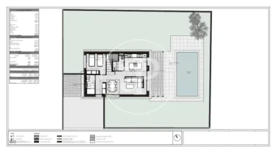 Promoción Obra Nueva de Casas independientes con piscina privada en Pobla Vallbona, Calle Lluís Monzonís 13. La Pobla de Vallbona de 685.000 €