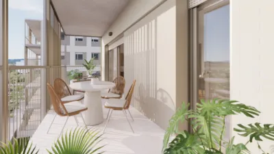 Promoción Culmia Xaloc Parc de l'Alba, Calle Parc de l'Alba s/n. Plana del Castell-Montflorit (Cerdanyola del Vallès) de 568.000 €