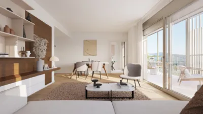 Promoción Culmia Xaloc Parc de l'Alba, Calle Parc de l'Alba s/n. Plana del Castell-Montflorit (Cerdanyola del Vallès) de 568.000 €