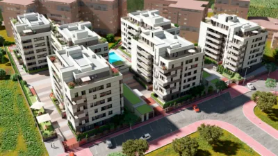 Promoción Residencial Ilión, Calle Barberán y Collar s/n. Colonia, Avenida de Meco (Distrito El Val. Alcalá de Henares) de 352.900 €