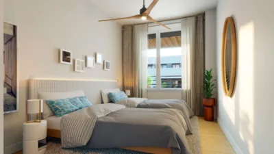 Promoción Residencial Ilión, Calle Barberán y Collar s/n. Colonia, Avenida de Meco (Distrito El Val. Alcalá de Henares) de 352.900 €