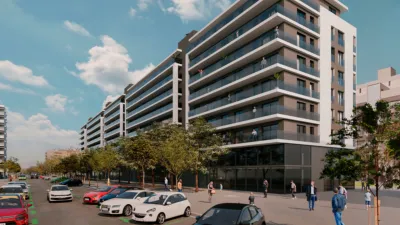 Promoción Nou Barcelona - Sant Andreu, Calle Palomar con C/ Fernando Pessoa s/n. Sant Andreu (Distrito Sant Andreu. Barcelona Capital) de 427.000 €