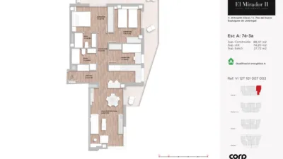Piso en venta en Carrer de Josep Anselm Clavé, 114, Esplugues de Llobregat de 631.000 €