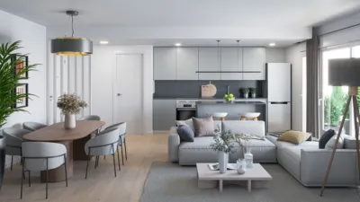 Promoción Alma Nazarenas, Avenida Manuel Clavero Arévalo, C/ Arnica y C/ Francisco Oliva Garcí s/n. Entrenúcleos (Dos Hermanas) de 249.000 €